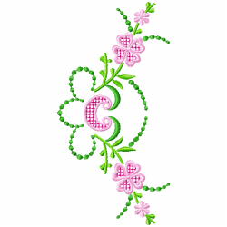 Flowers And Tree Embroidery Design 5 Flowers And Tree Embroidery Design 5